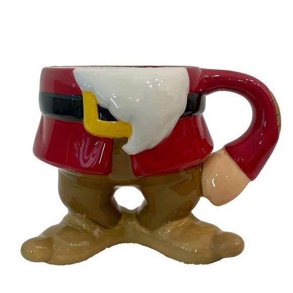 Disney Theme Parks Snow White & The Seven Dwarfs Grumpy Mug Cup Half Body Legs - Picture 1 of 13